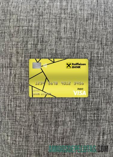 Croácia Raiffeisen Bank Visa Cartão de Débito Photolook Front baixar para verificação